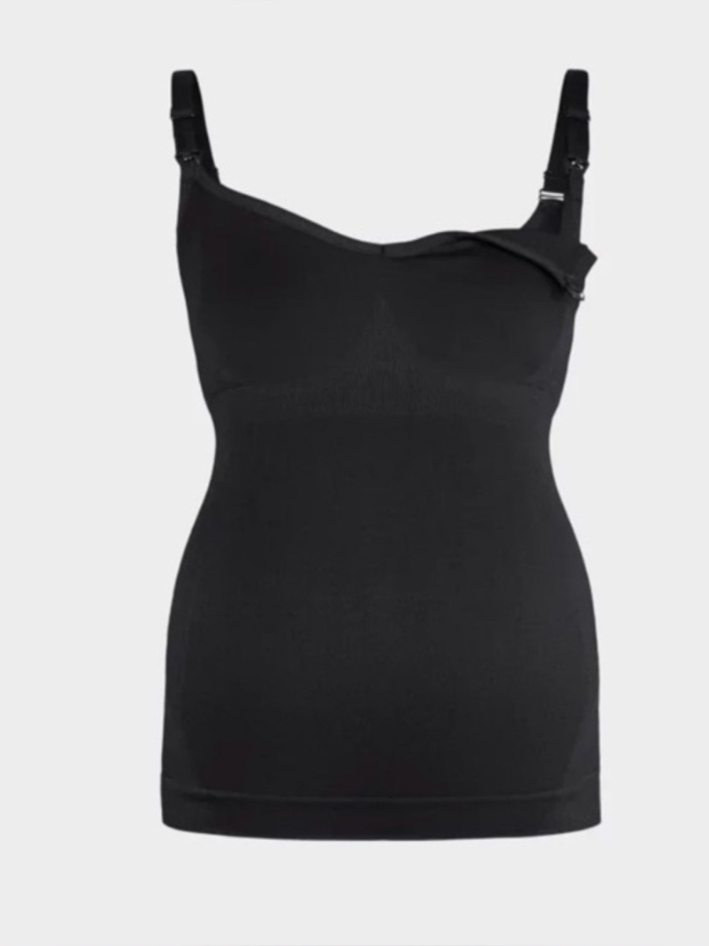 KNIX Nursing Maternity Cami BlissFit™ Leakproof Black Tank seamless Medium